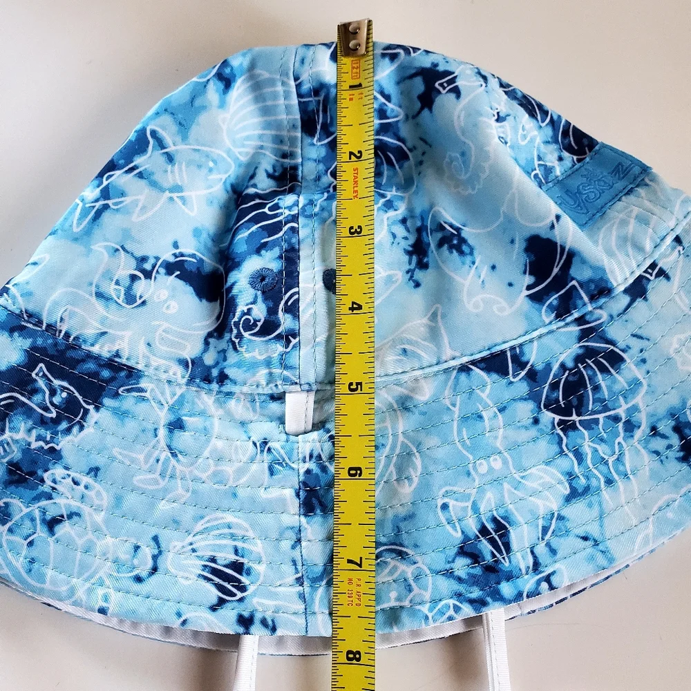 UV Skinz Sky Blue Turtles Sea Horses Patterned Kids Hat